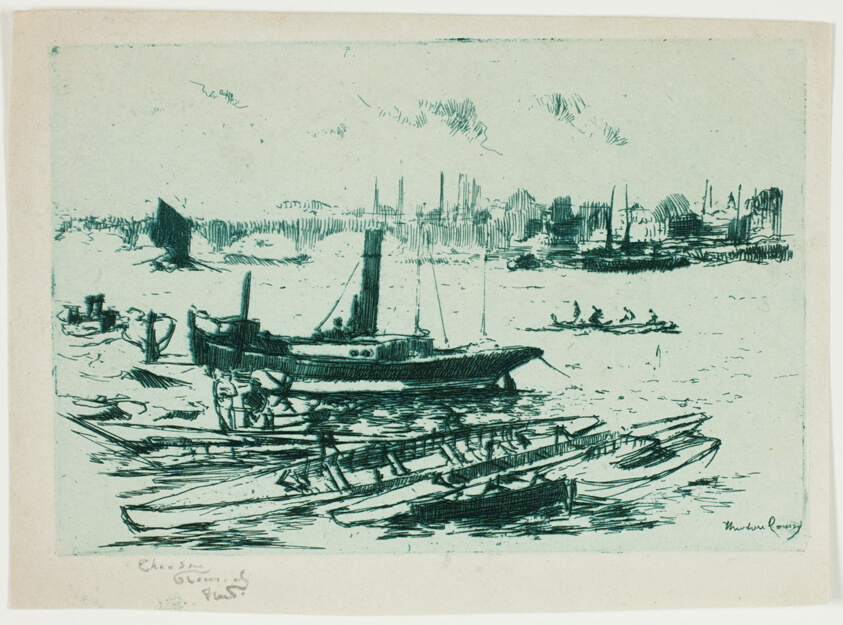 The Steam Launch, Chelsea Embankment