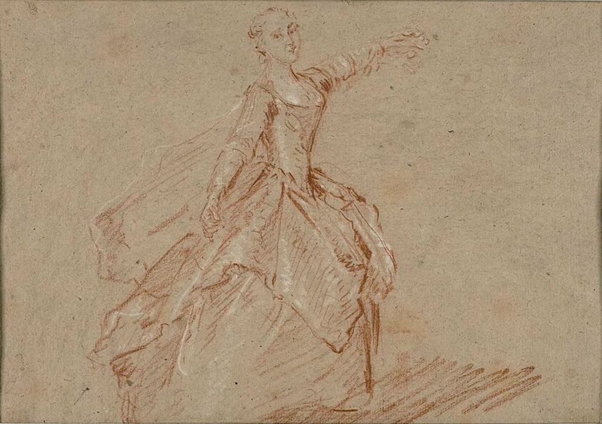 Study for The Dance Between the Pavilion and the Fountain