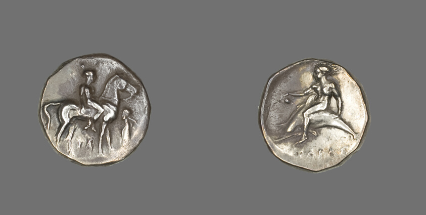 Stater (Coin) Depicting a Horseman