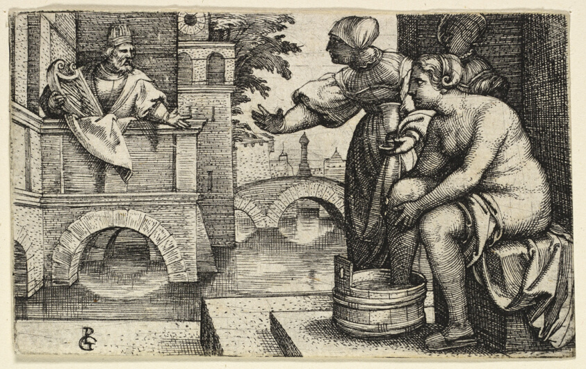 David Observing Bathsheba