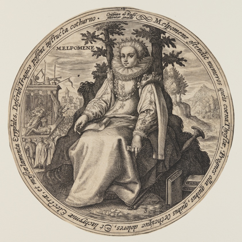 Melpomene, from The Muses