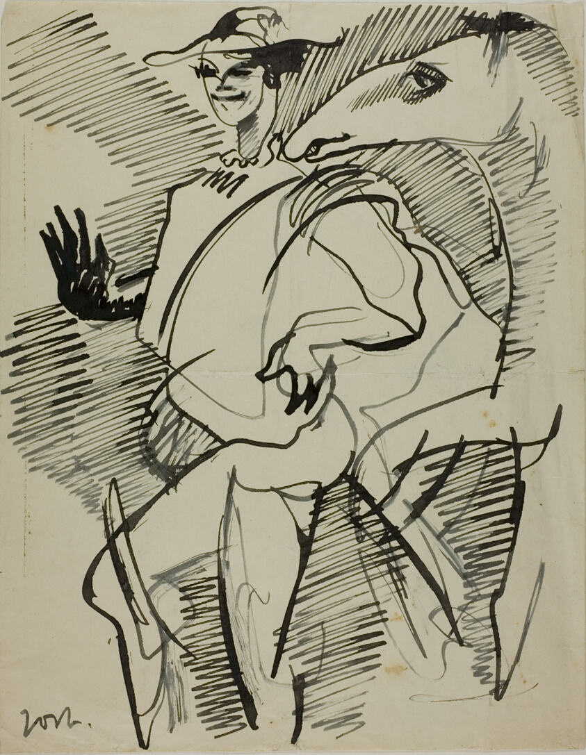 Man with Horse