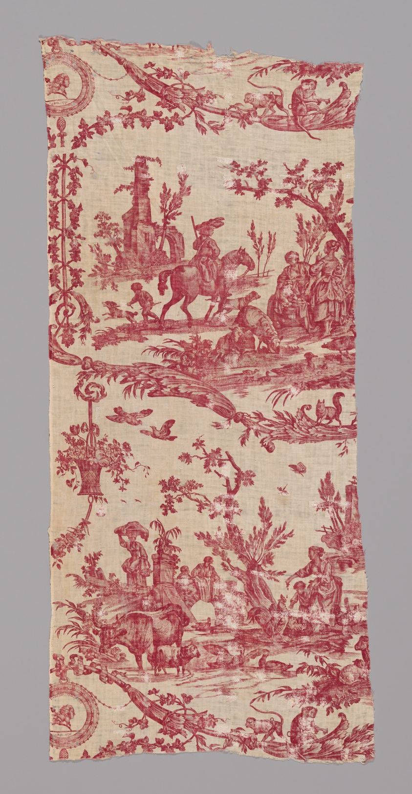 La Liberté Americaine (American Liberty) (Furnishing Fabric)