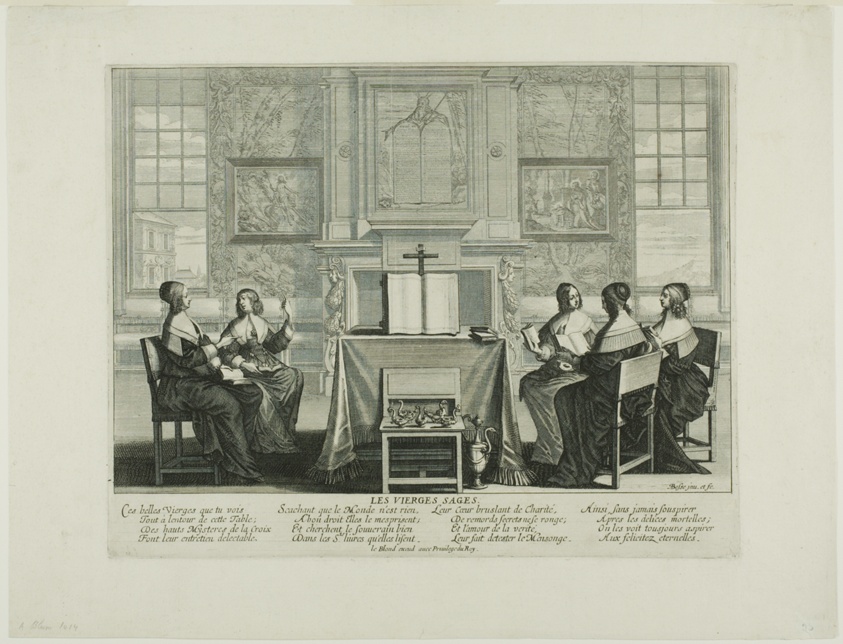 Plate One, from The Wise and Foolish Virgins, plate One