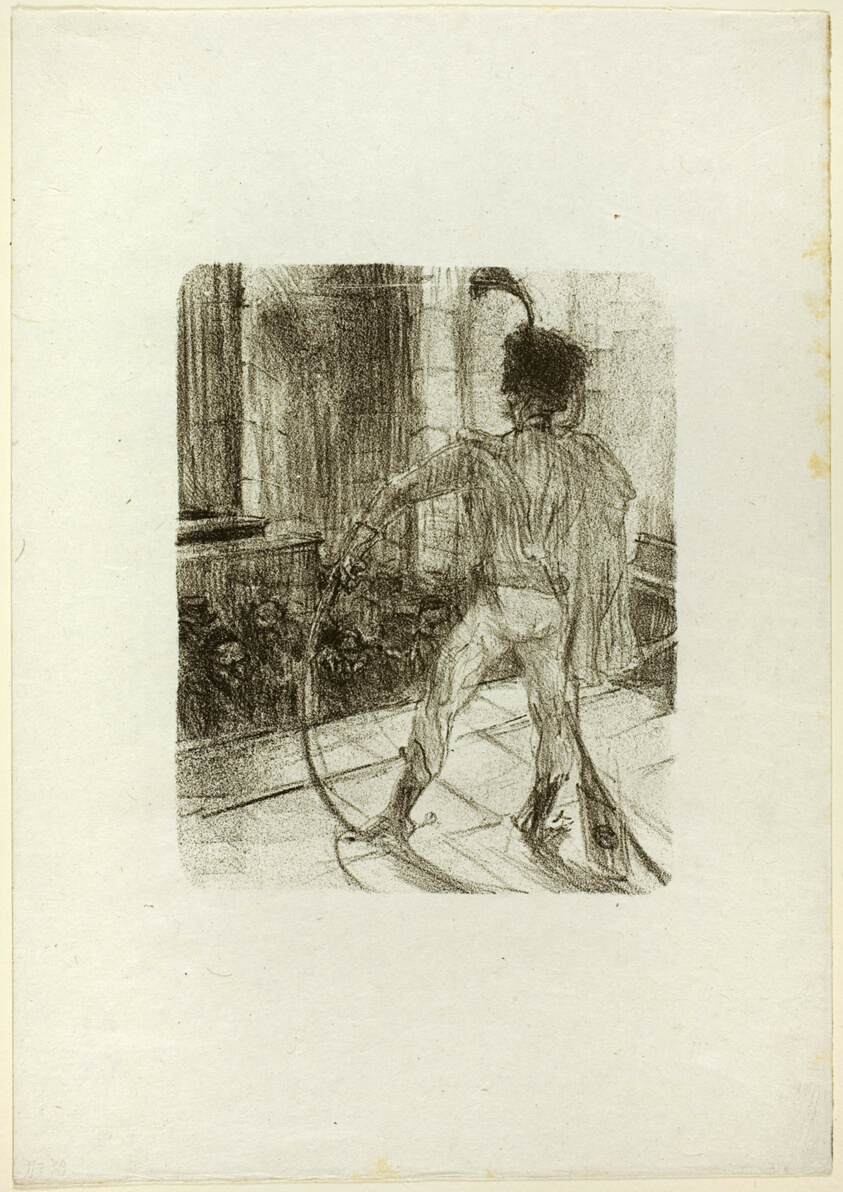 Schlomé Fuss in the Synagogue, from Au Pied du Sinaï