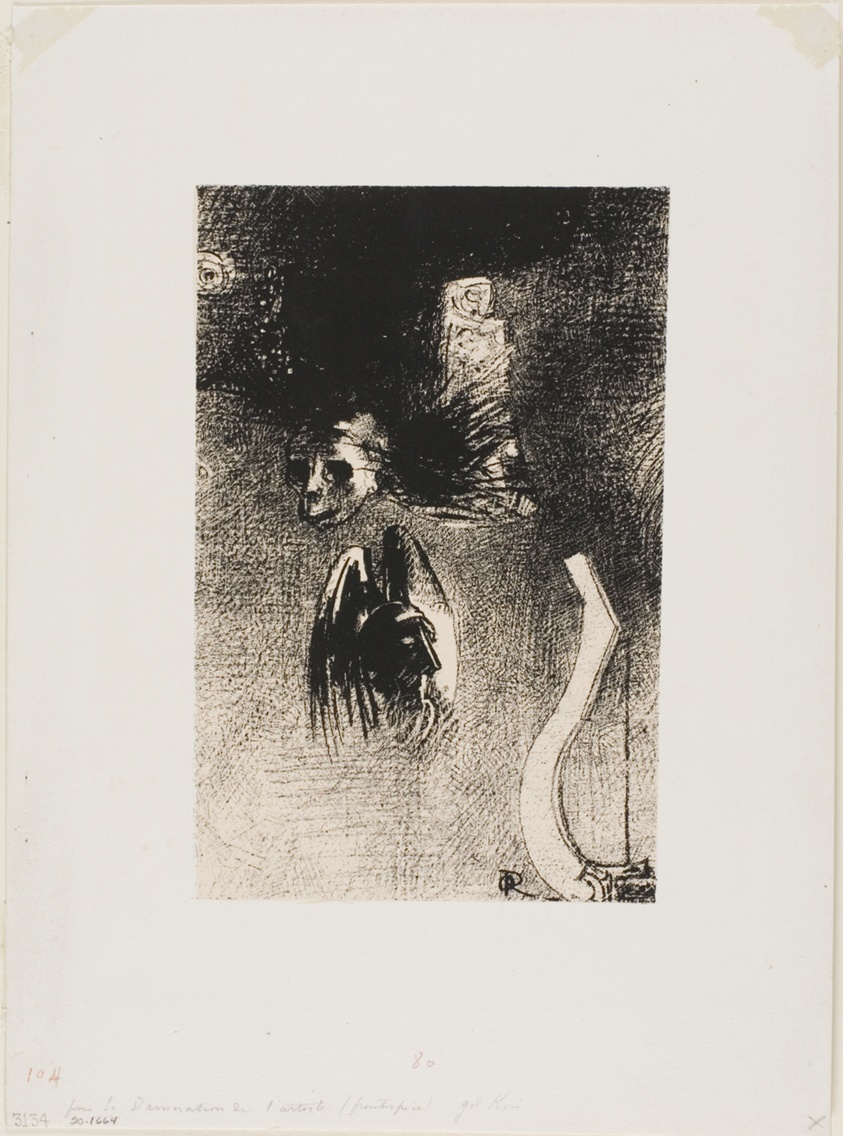 Frontispiece for Iwan Gilkin's Damnation de l'artiste