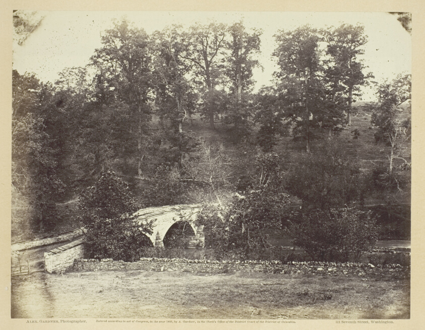 Burnside Bridge, Across Antietam Creek, Maryland