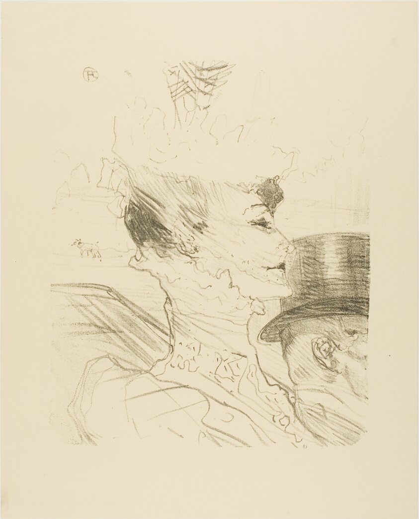 Louise Balthy, from Treize Lithographies