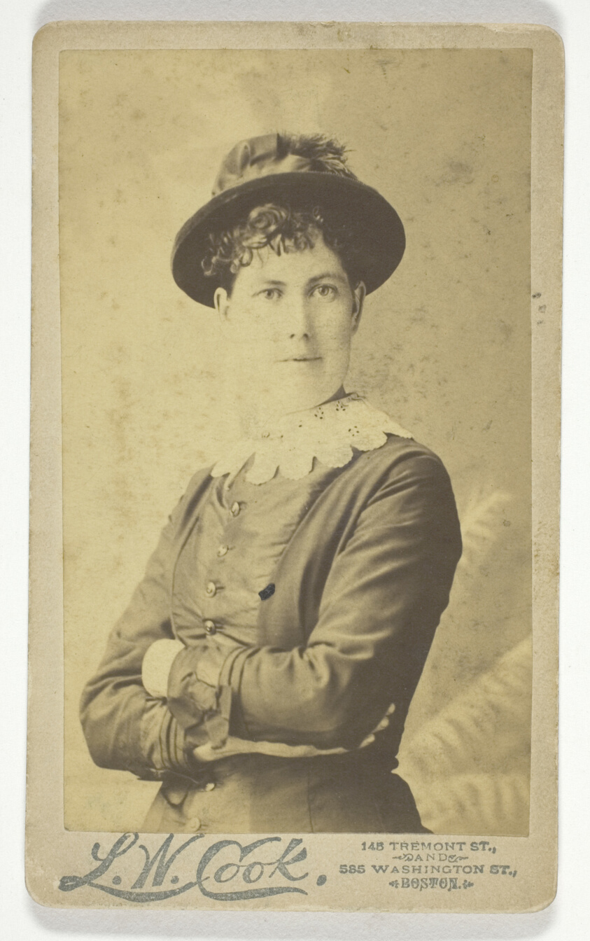 Untitled (Portrait of Woman with Hat)