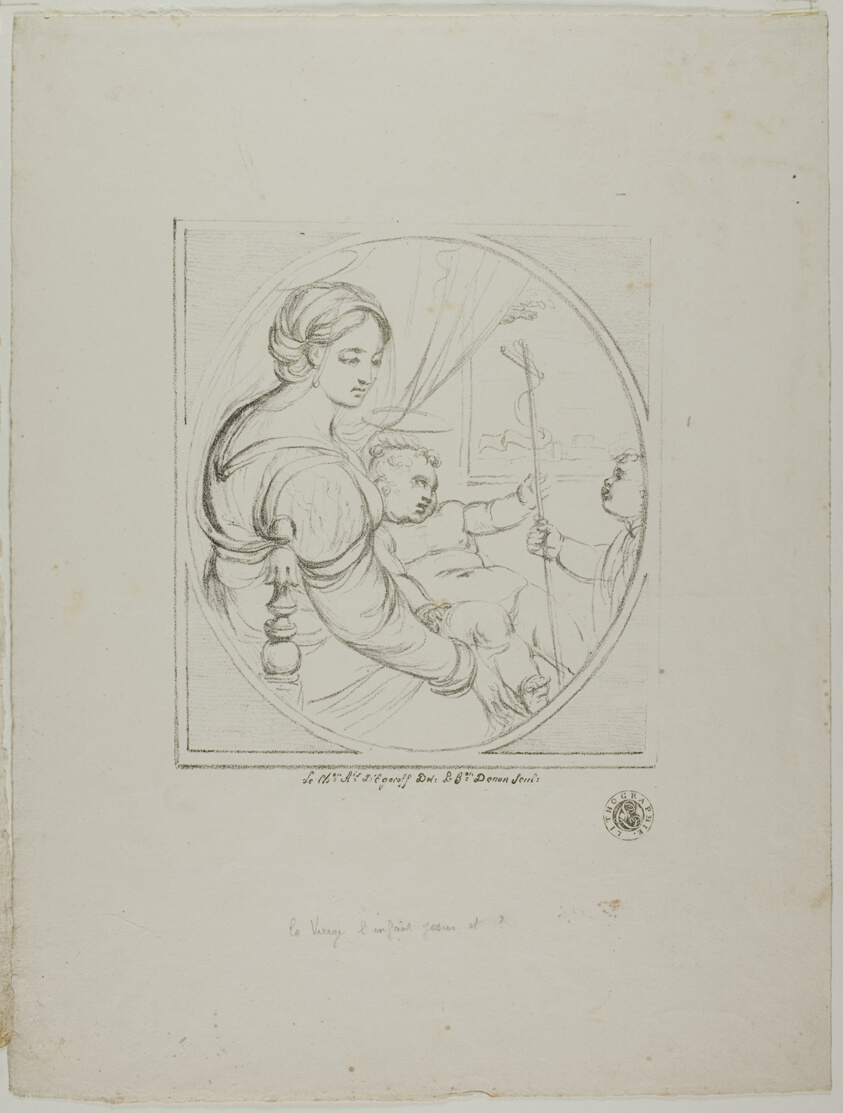 Virgin in a Chair
