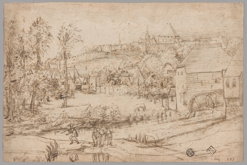 Landscape with River and Mill