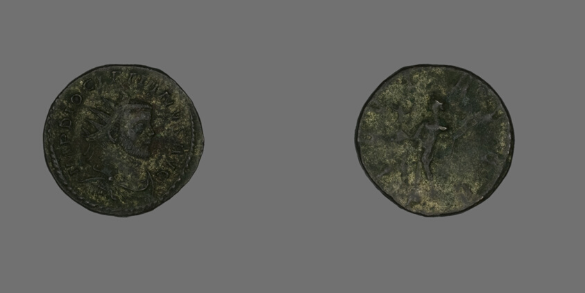 Antoninianus (Coin) Portraying Emperor Diocletian