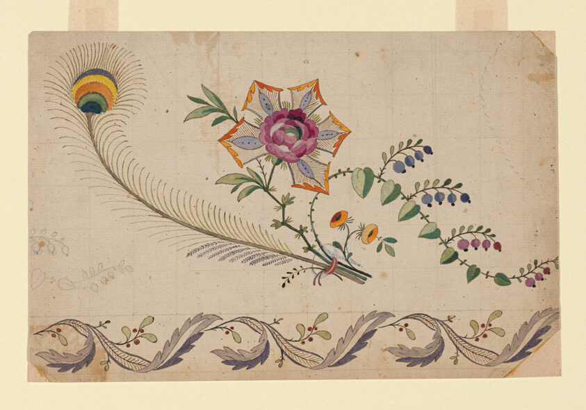 Design for a Printed, Woven, or Embroidered Border