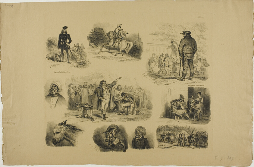 Sheet of Sketches