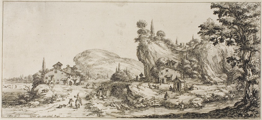Returning from the Hunt, from Various Scenes Designed in Florence
