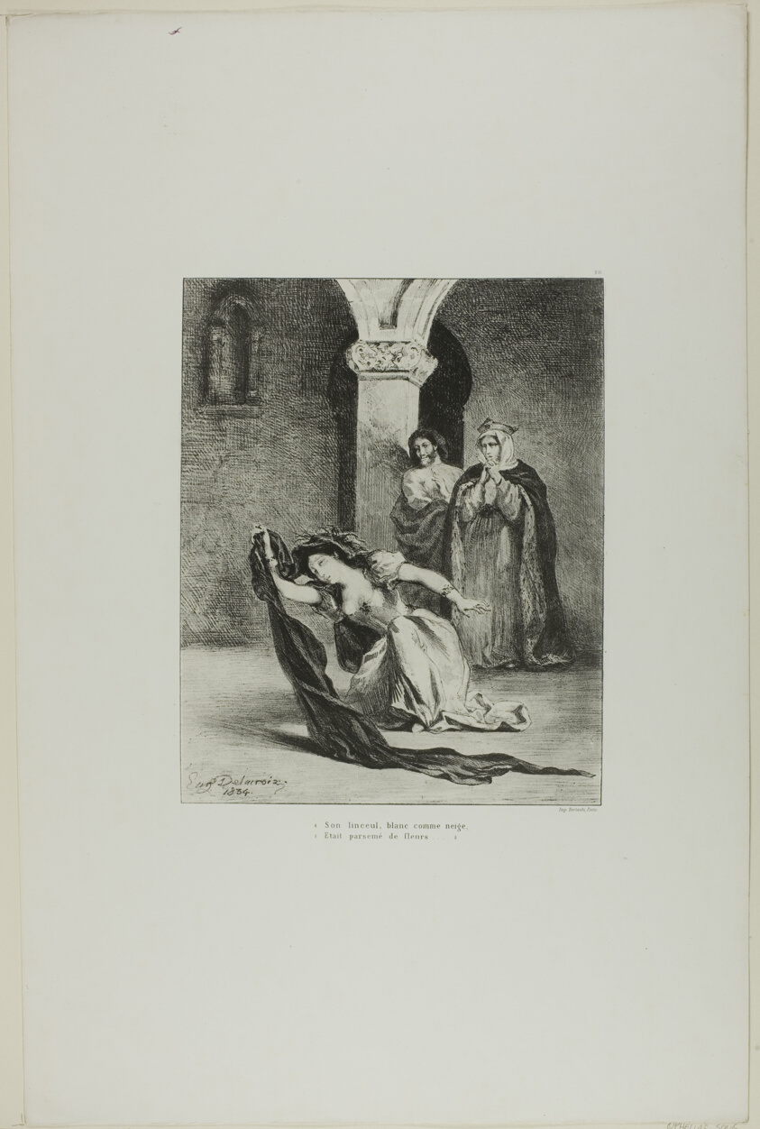 Ophelia's Song, plate 12 from Hamlet