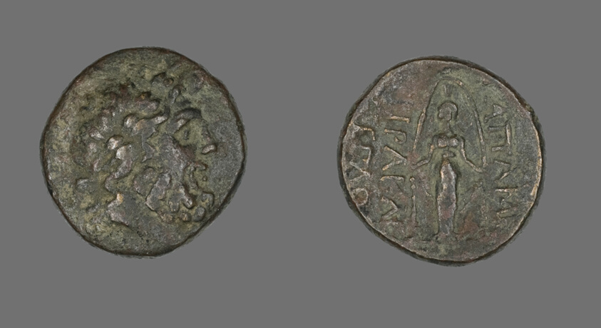 Coin Depicting the God Zeus