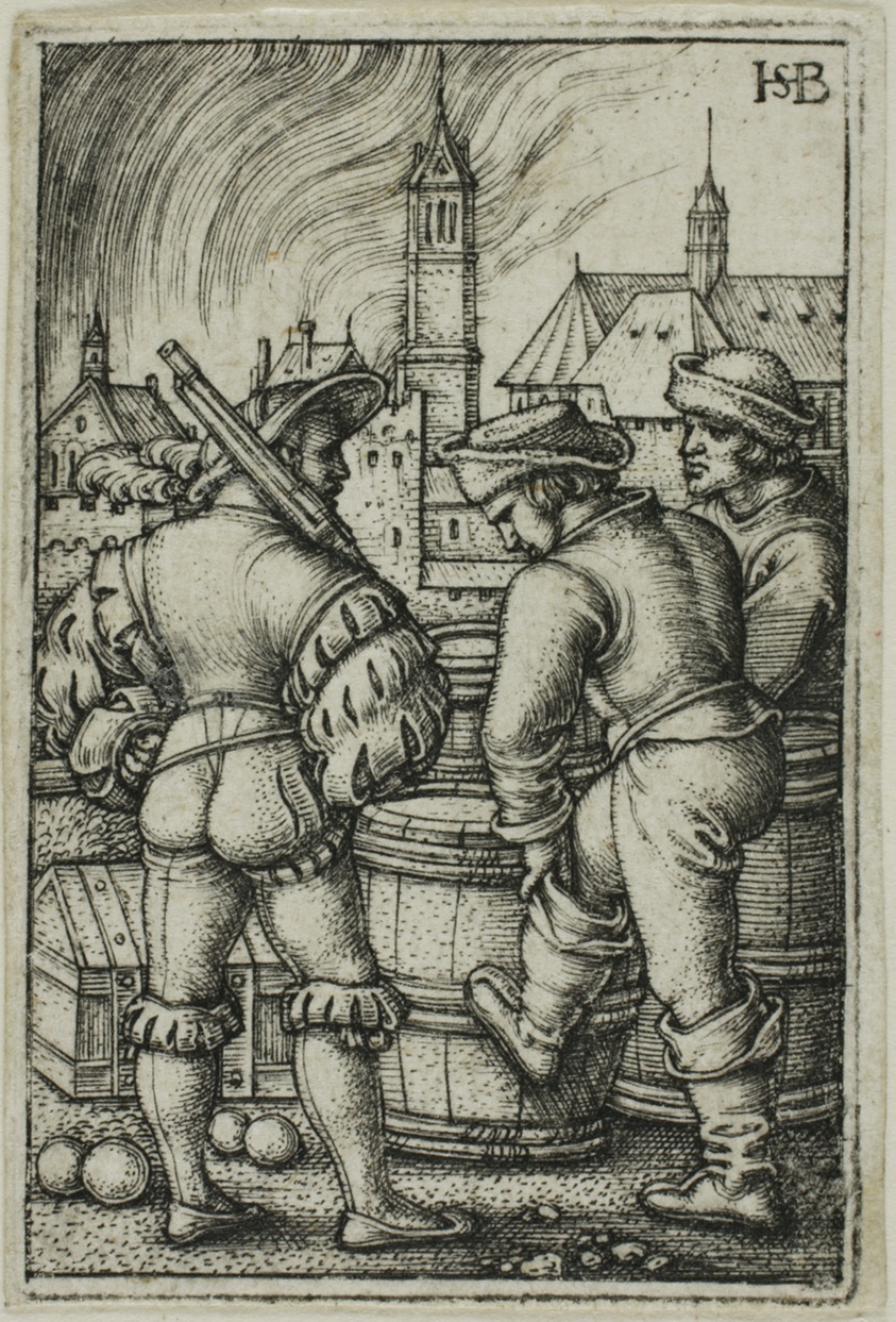 The Guard Near the Powder Casks