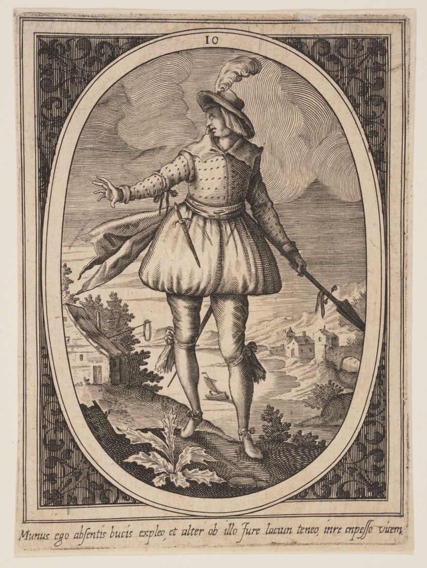 Plate 10 from Military Figures