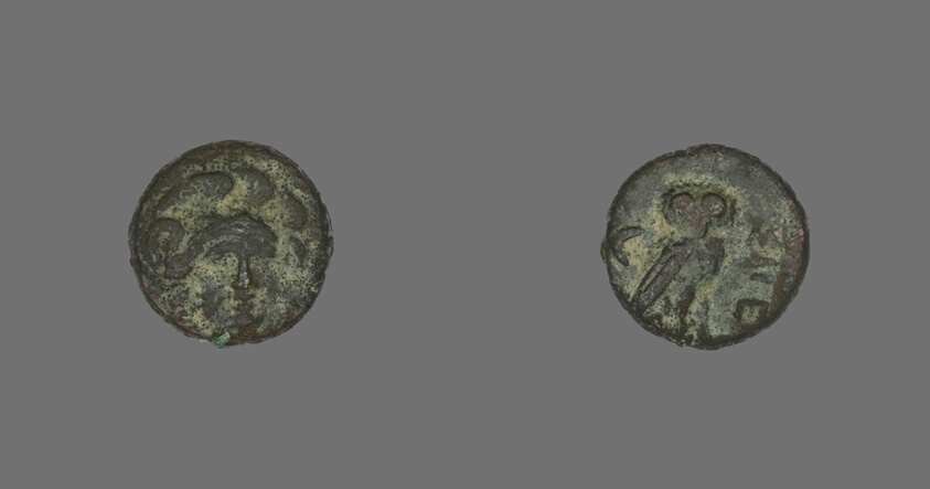 Coin Depicting the Goddess Athena