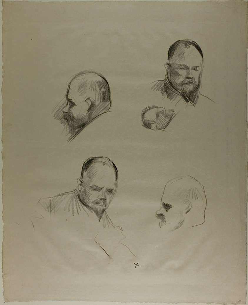 Ambroise Vollard, Four Sketches