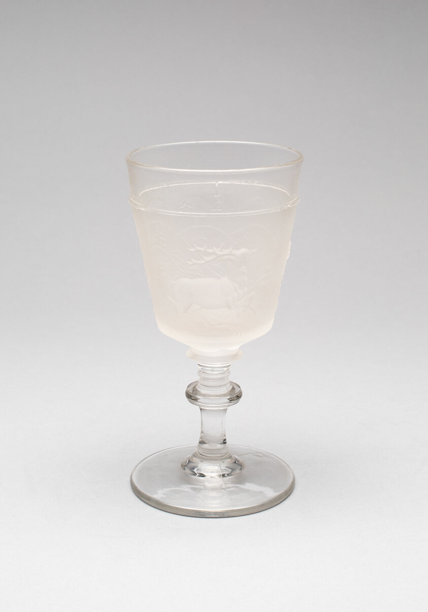 Westward Ho!/Pioneer Goblet (four of a set of four)