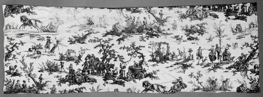 Les Plaisirs des Quatre Saisons (Pleasures of the Four Seasons) (Furnishing Fabric)