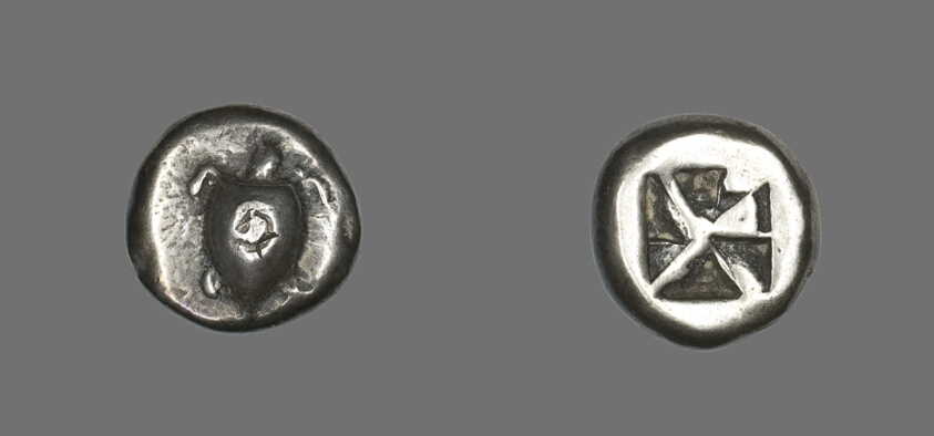 Stater (Coin) Depicting a Sea Turtle