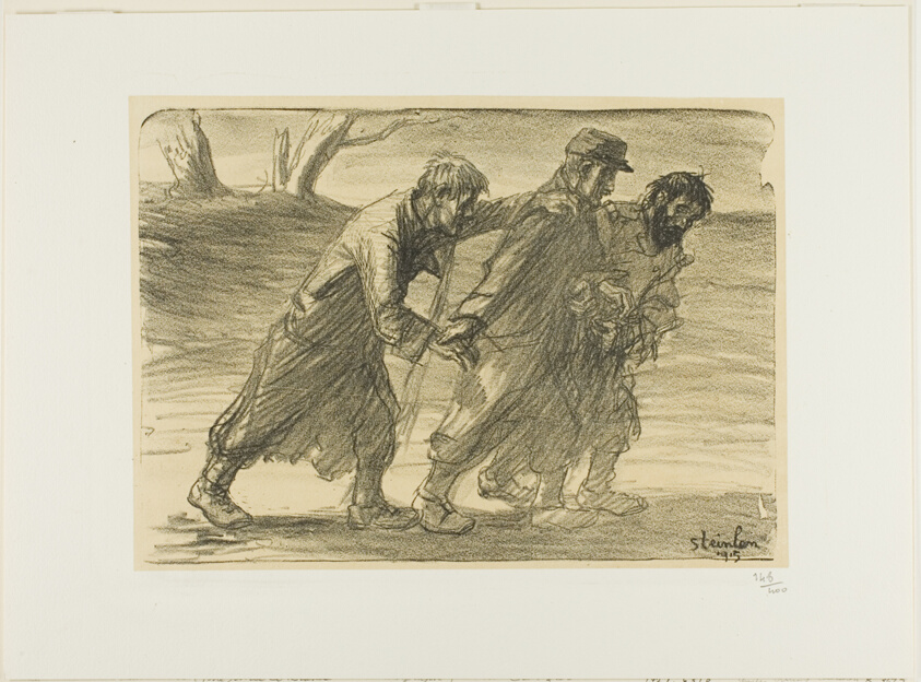 Three Comrades, plate five from Actualités