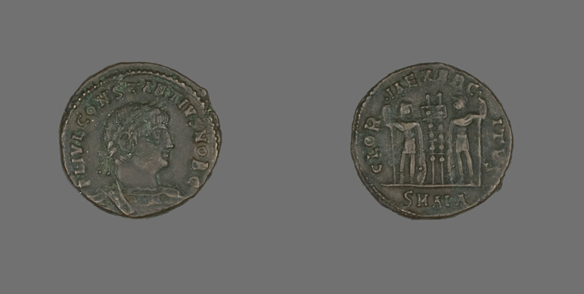 Coin Portraying Emperor Constantius II