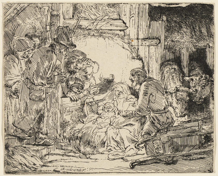 The Adoration of the Shepherds: With the Lamp