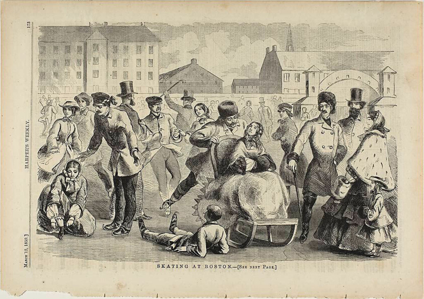 Skating At Boston
