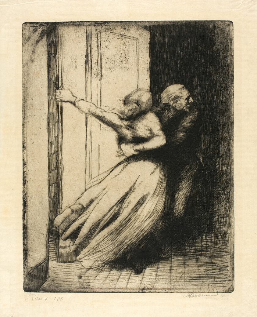 The Rape, plate eight from Woman
