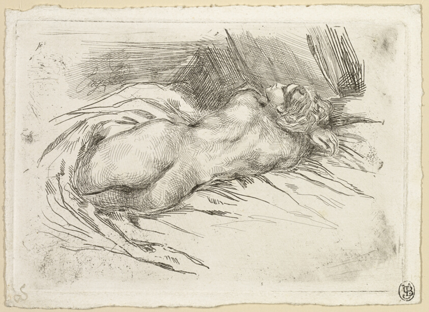 Study of a Woman Seen from the Back