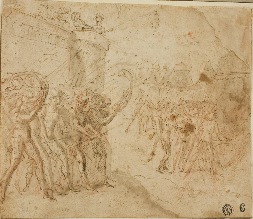 Joshua Commanding the Israelites
