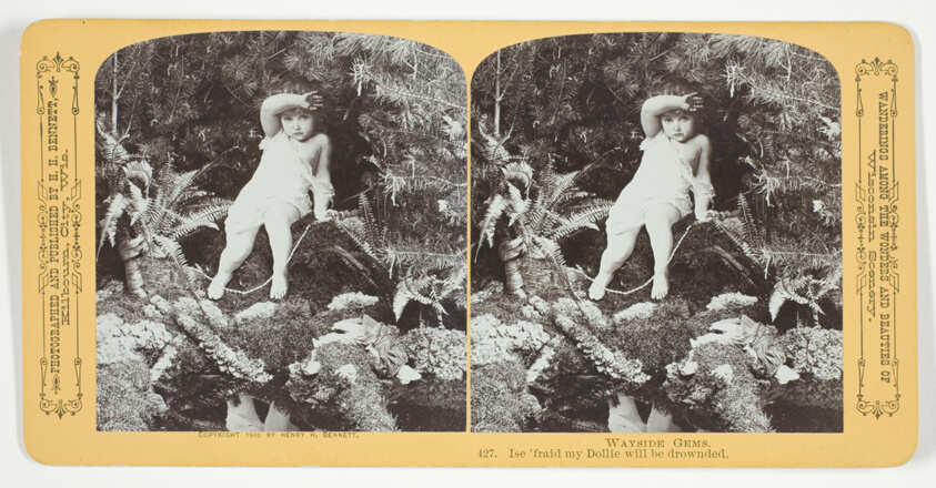 Ise'fraid my Dollie will be drowned, No. 427 from the series "Wayside Gems"
