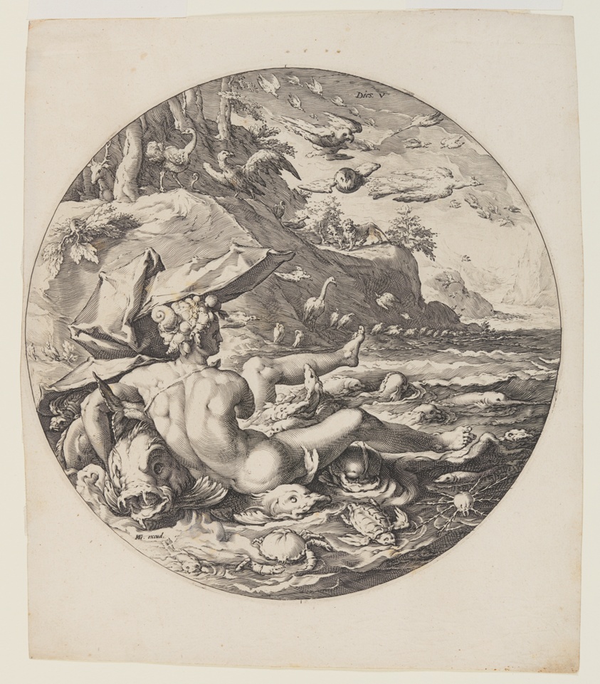 The Fifth Day, plate 6, from Creation of the World
