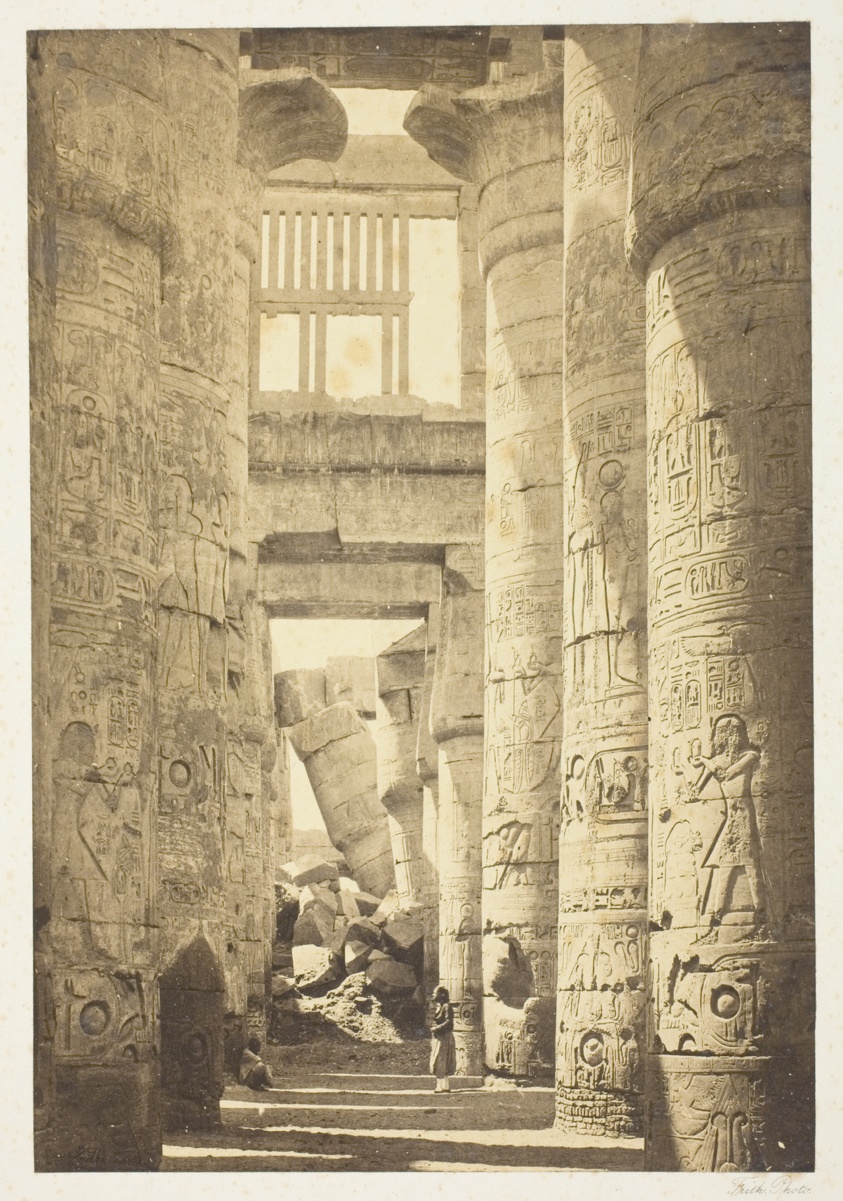 Interior of the Hall of Columns