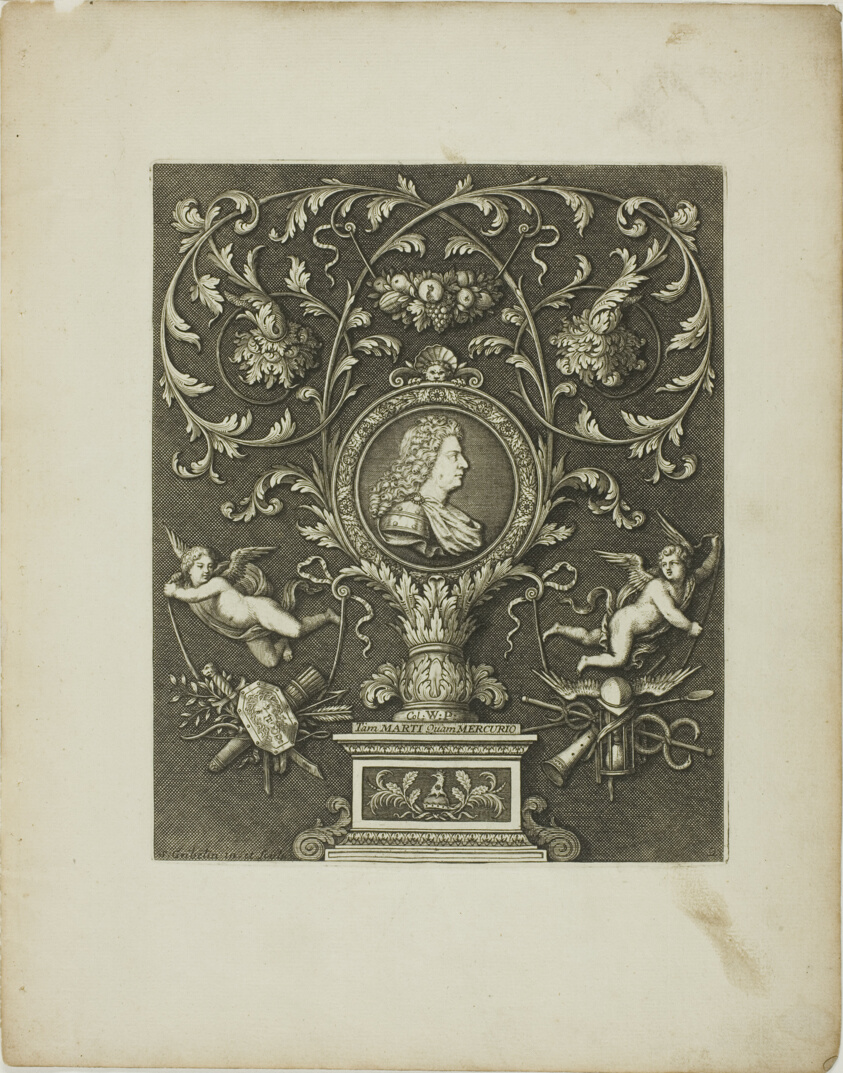 Plate Two, from A New Book of Ornaments