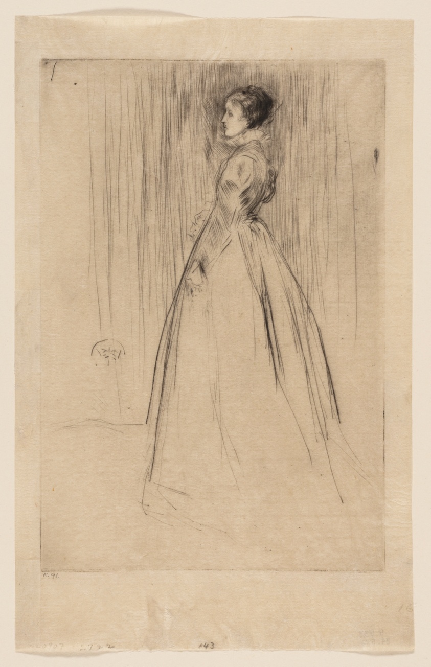 The Velvet Dress (Mrs Leyland)