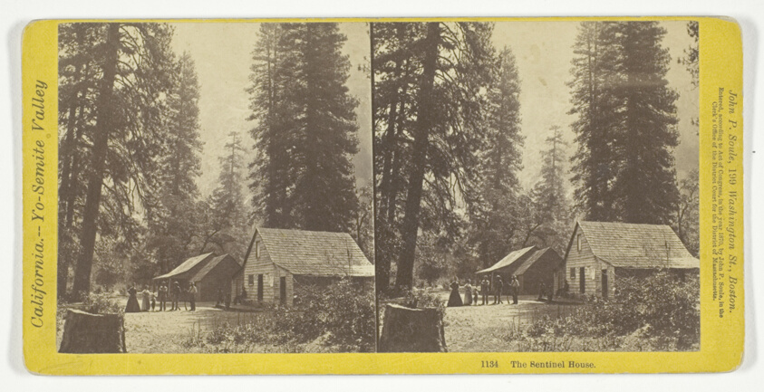 The Sentinel House, No. 1134 from the series "California -- Yo-Semite Valley"