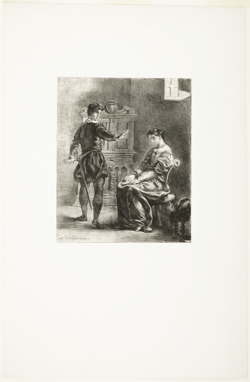 Hamlet and Ophelia