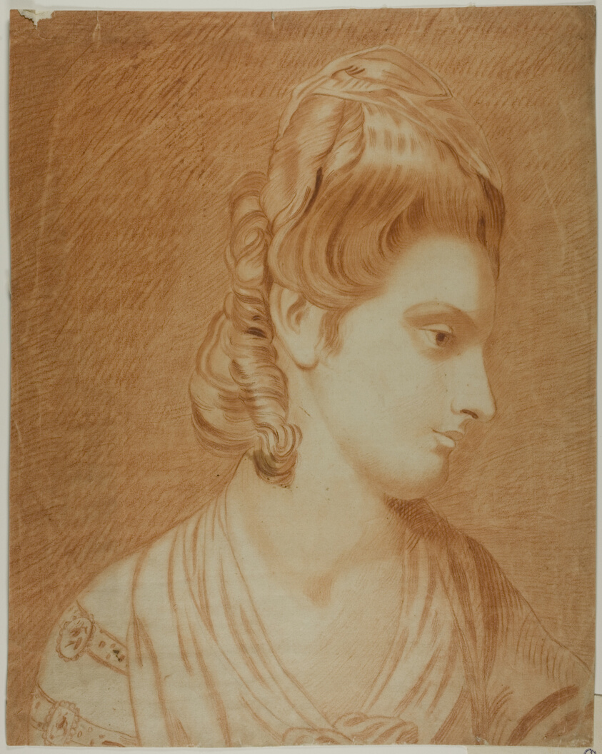 Portrait of Woman in Profile