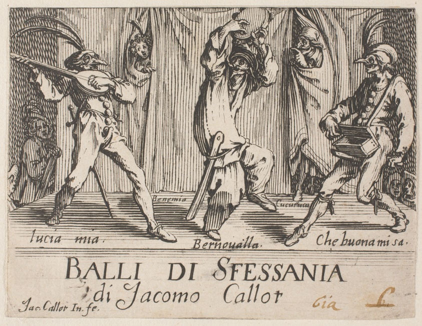 Frontispiece, from Balli di Sfessania