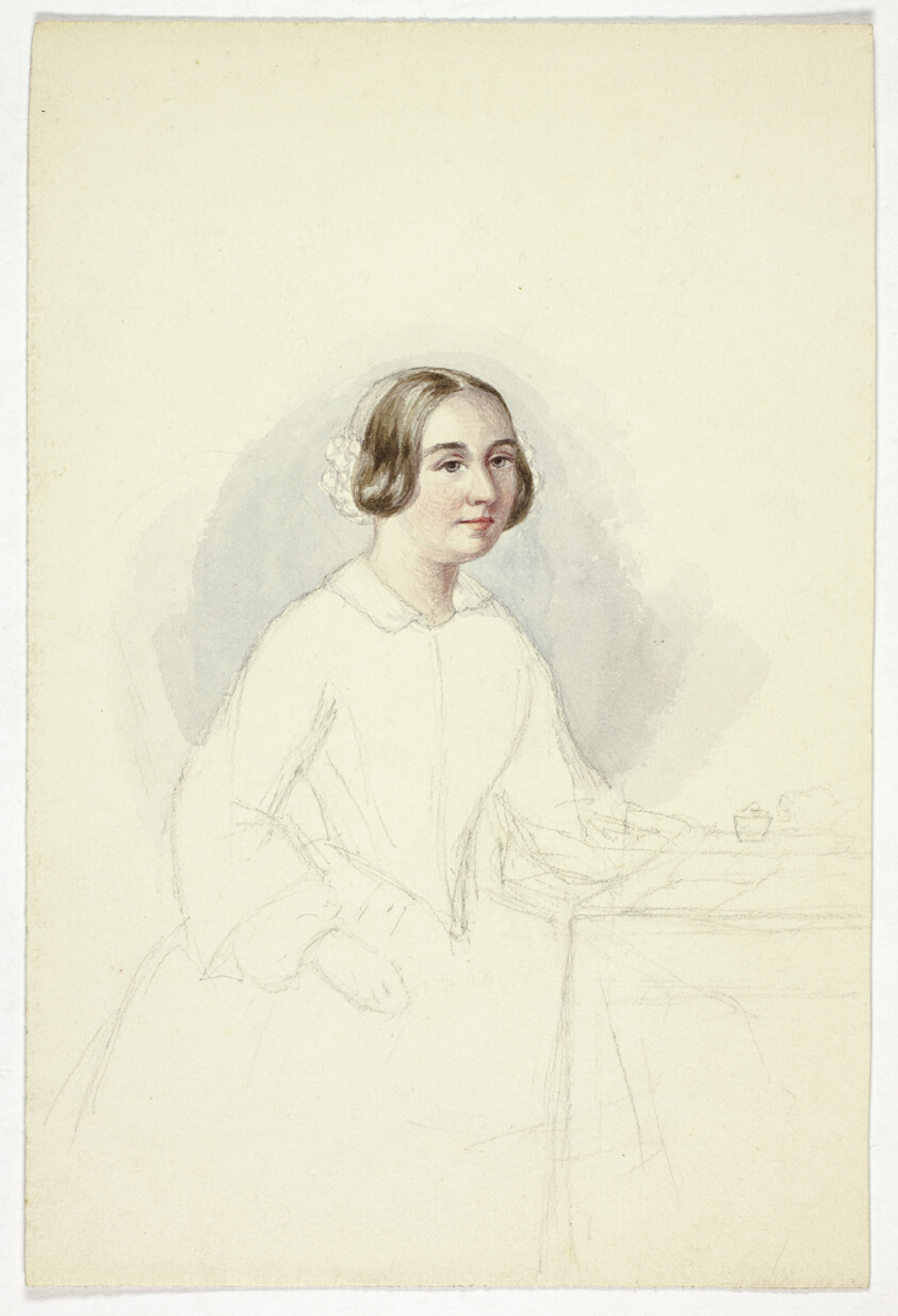 Young Woman at Writing Desk