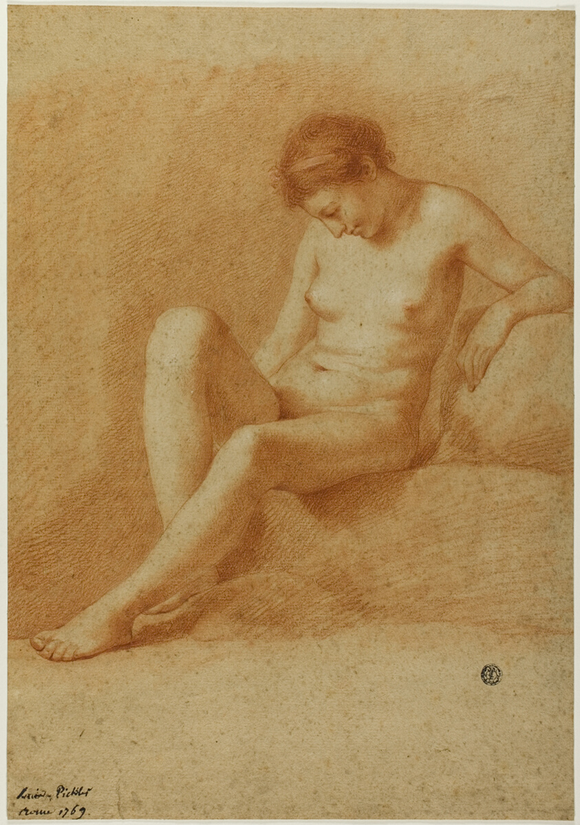 Seated Female Nude