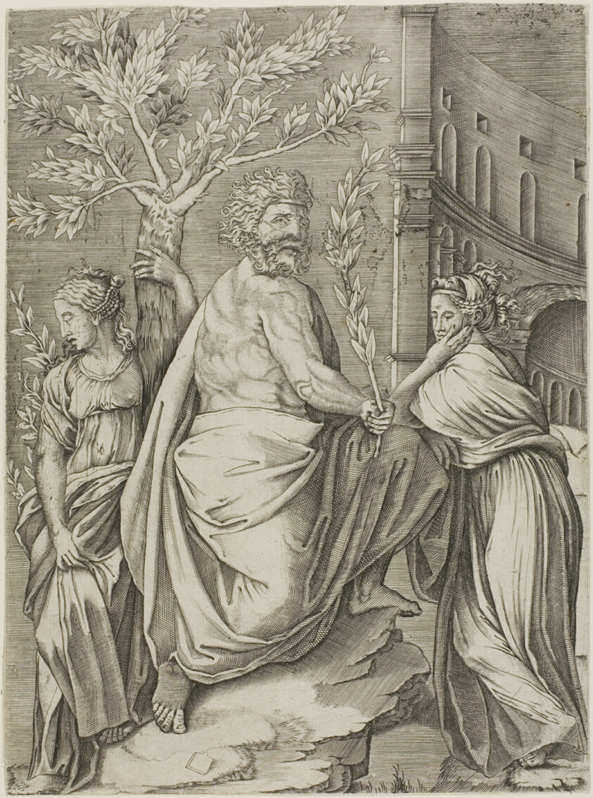 Man Under a Laurel Tree