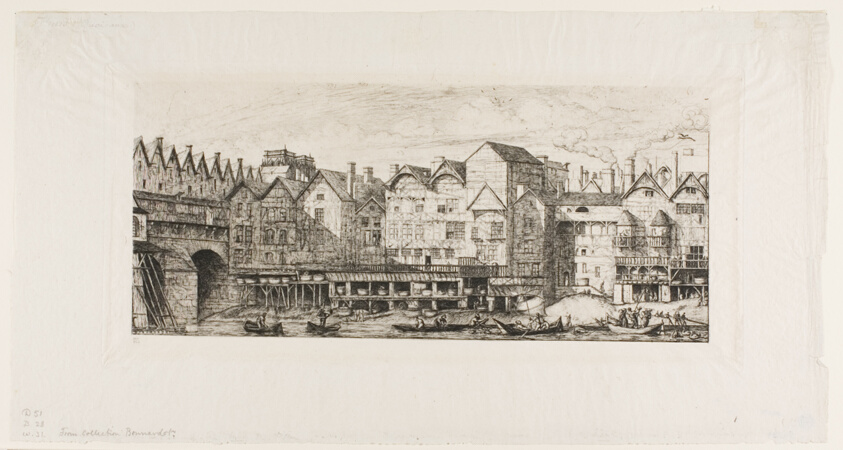 View of Part of the City of Paris toward the Close of the XVII Century