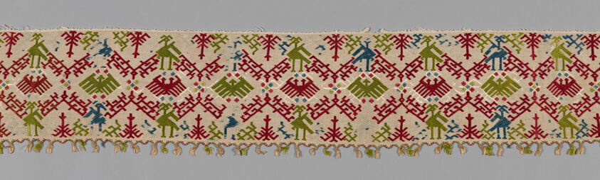 Fragment (For a Bed Curtain)