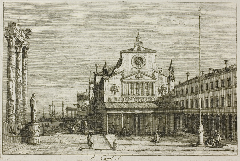 Imaginary View of S. Giacomo di Rialto, from Vedute